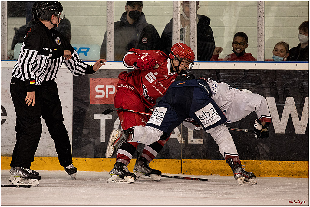 U20-DNL;  Koelner Junghaie - Eisbaeren Juniors Berlin; Koeln, 26.03.2022